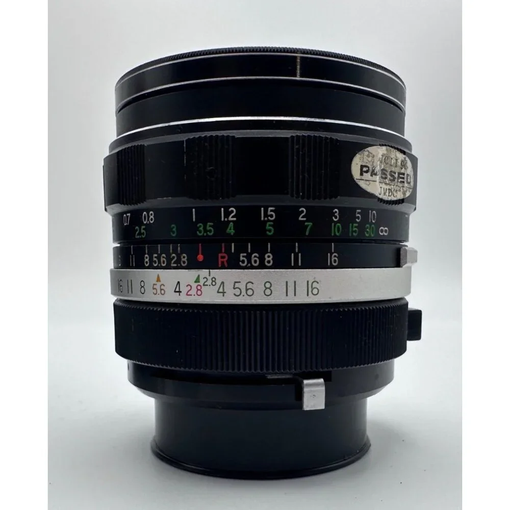 Soligor Wide-Auto 28mm f/2.8 Camera Lens Vintage Manual Focus Case